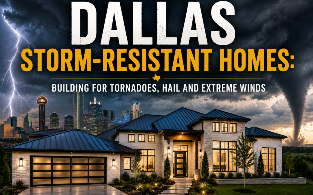 Dallas Storm-Resistant Homes: Building for Tornadoes, Hail and Extreme Winds
